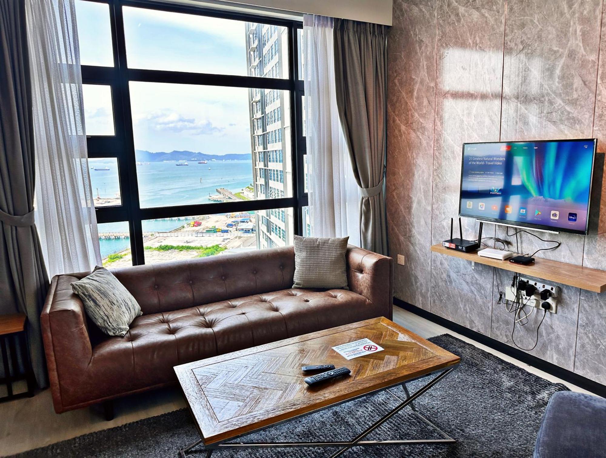 Seaview Luxury Condo Homestay 2Bed 2Bath Jesselton Quay By R2 Residence Kota Kinabalu Exterior photo